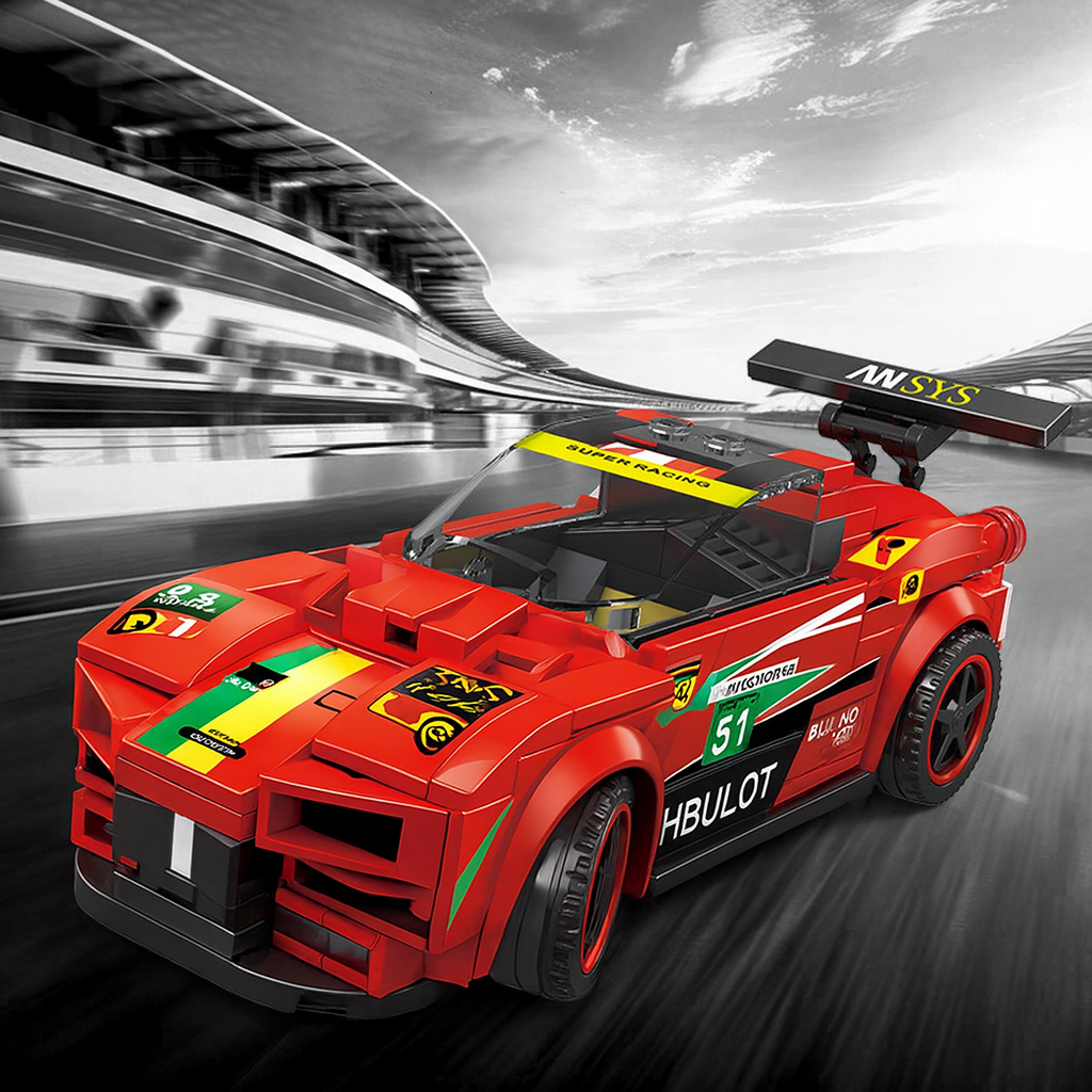 Sport Car, Red Color