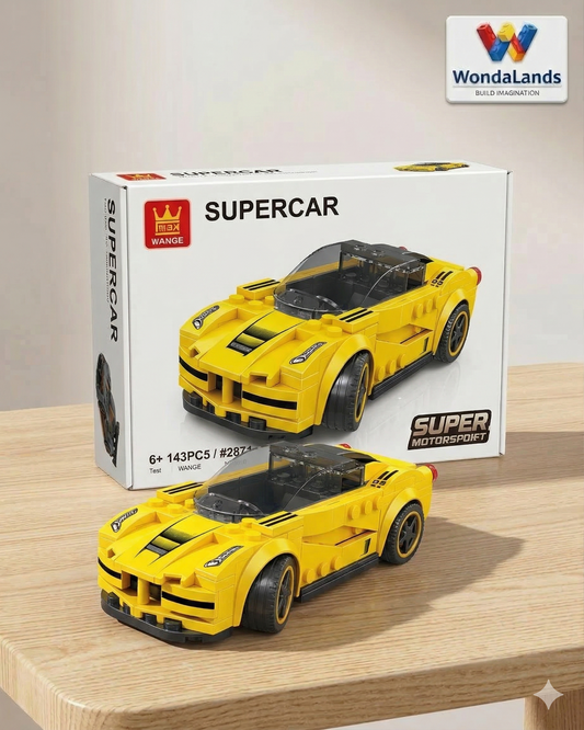 Sport Car, Yellow Color