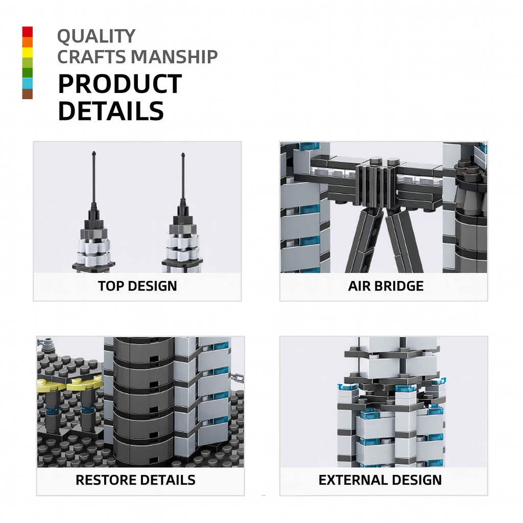 Product details of a mechanical design with labeled components on a white background.