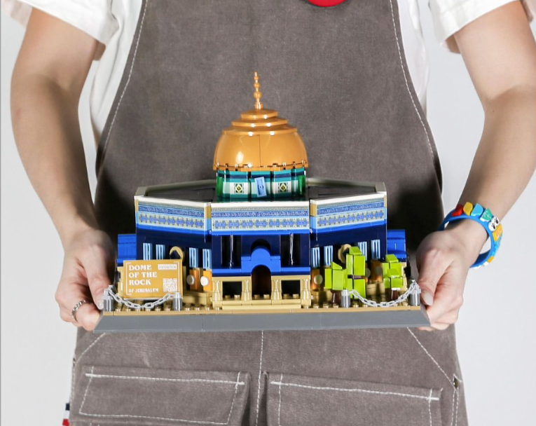 True size of the Dome of the rock